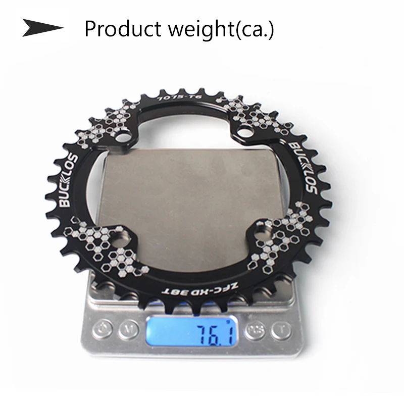 BUCKLOS 104BCD  Chainring 30/32/34/36/38/40/42T  ̵  ũ Ÿ  ˷̴ MTB Chainwheel Ŭ ǰ