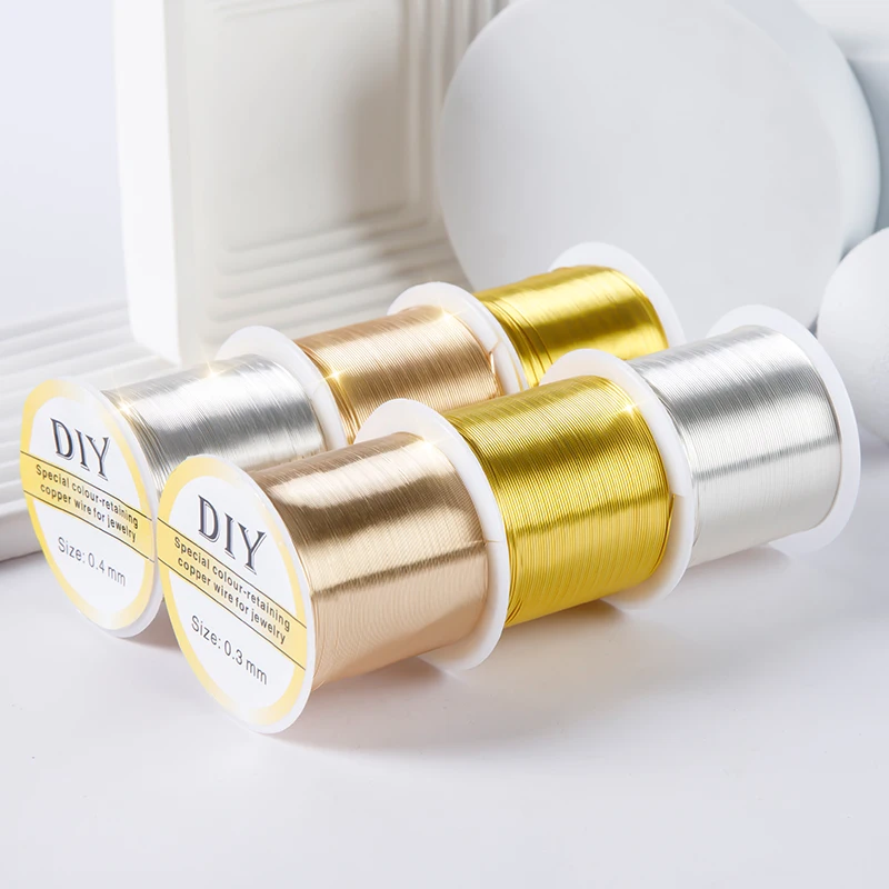 Fingerinspire 6 Rouleau De Fil à Bijoux Pour La Fabrication De Bijoux