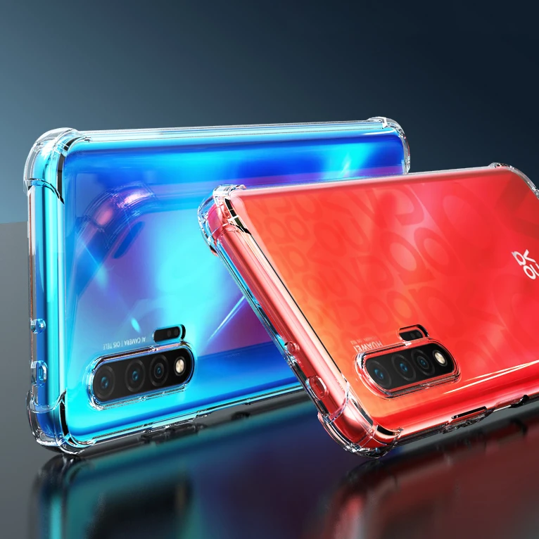 Ultrathin Clear Airbag Shockproof Phone Case - Soft TPU Crystal Cover