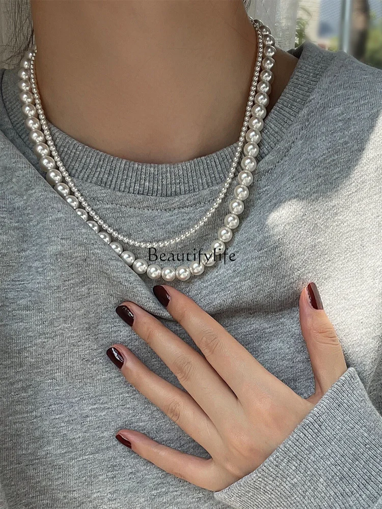 

2023 New High Sense Autumn Winter Sweater Sweater Chain Accessories