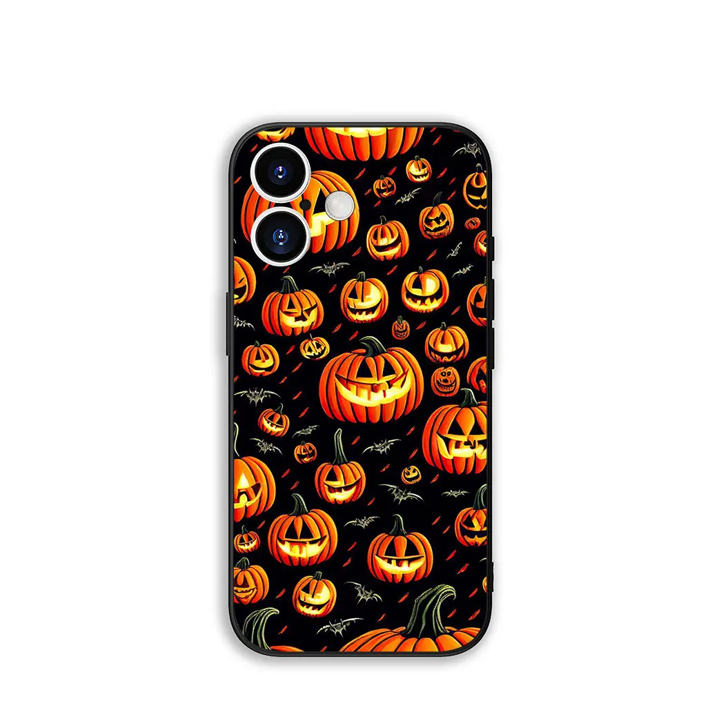 Spooky Little Ghost Halloween Pumpkin Phone Case