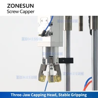 ZONESUN Automatic Tabletop Bottle Capper | Servo Motor Capping Machine ZS-XG0001 3