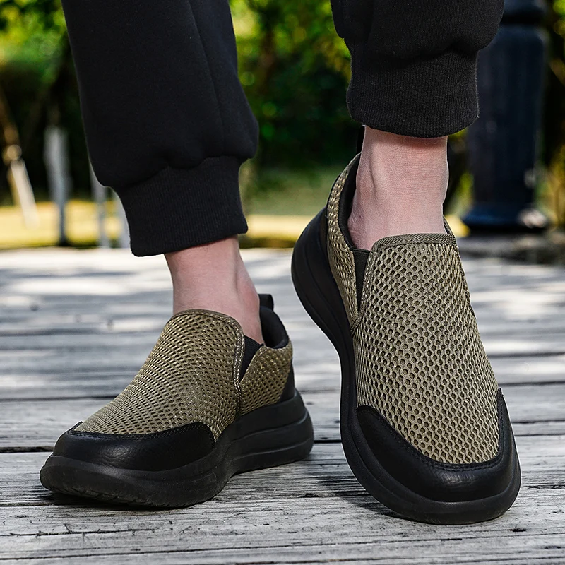 أحذية رياضية كاجوال للرجال للمشي خفيفة الوزن وقابل...