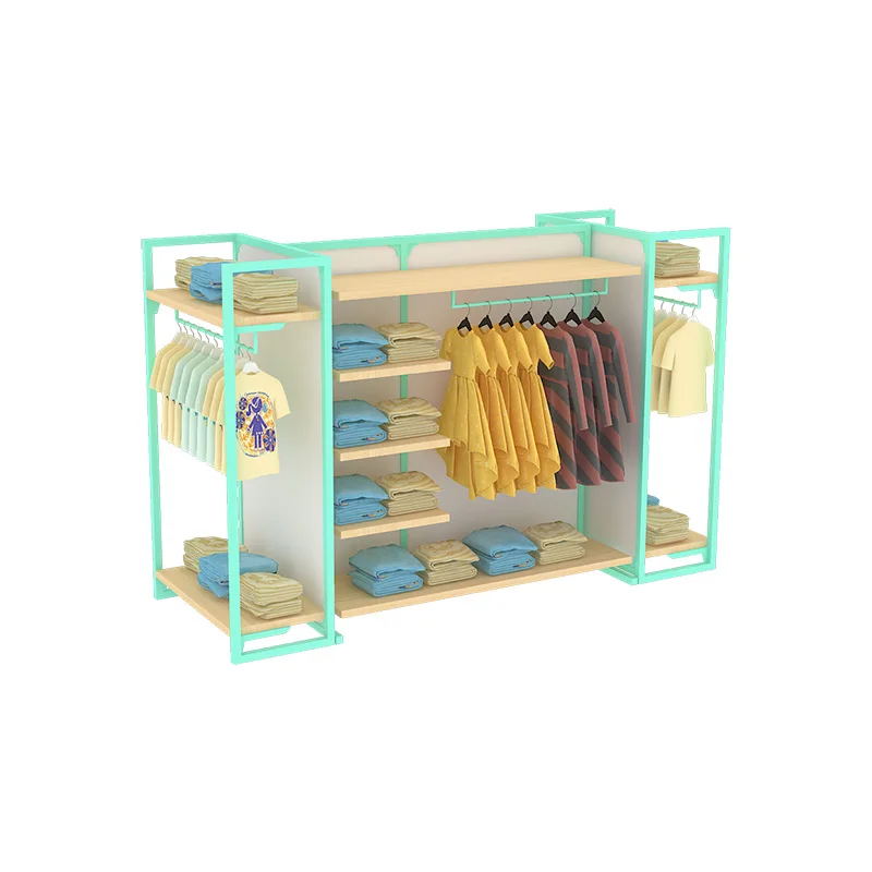 

Made in China Clothes Display hanger Mother infant rack goods shelves