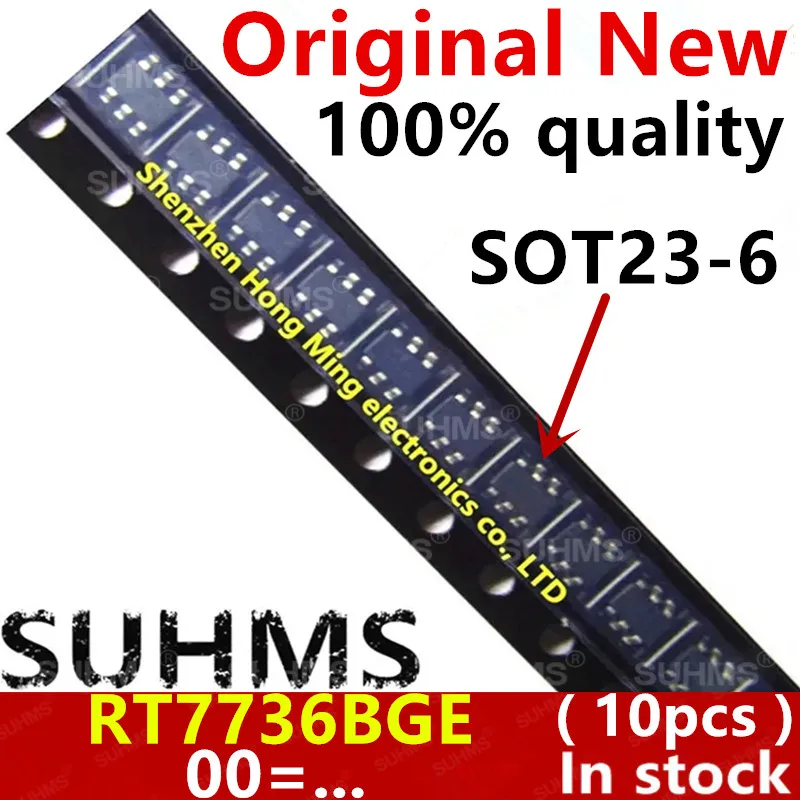 

Набор микросхем RT7736 RT7736BGE 00 = sot23-6, 100%, 10 шт.