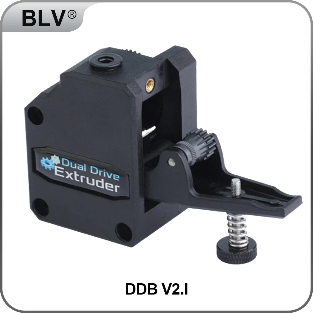 

BLV 3D RNC Nano Coated Gear DDB Extruder V2.1 Bowden Extruder Dual Drive Extruder For 3d printer Ender3 CR10 TEVO MK8