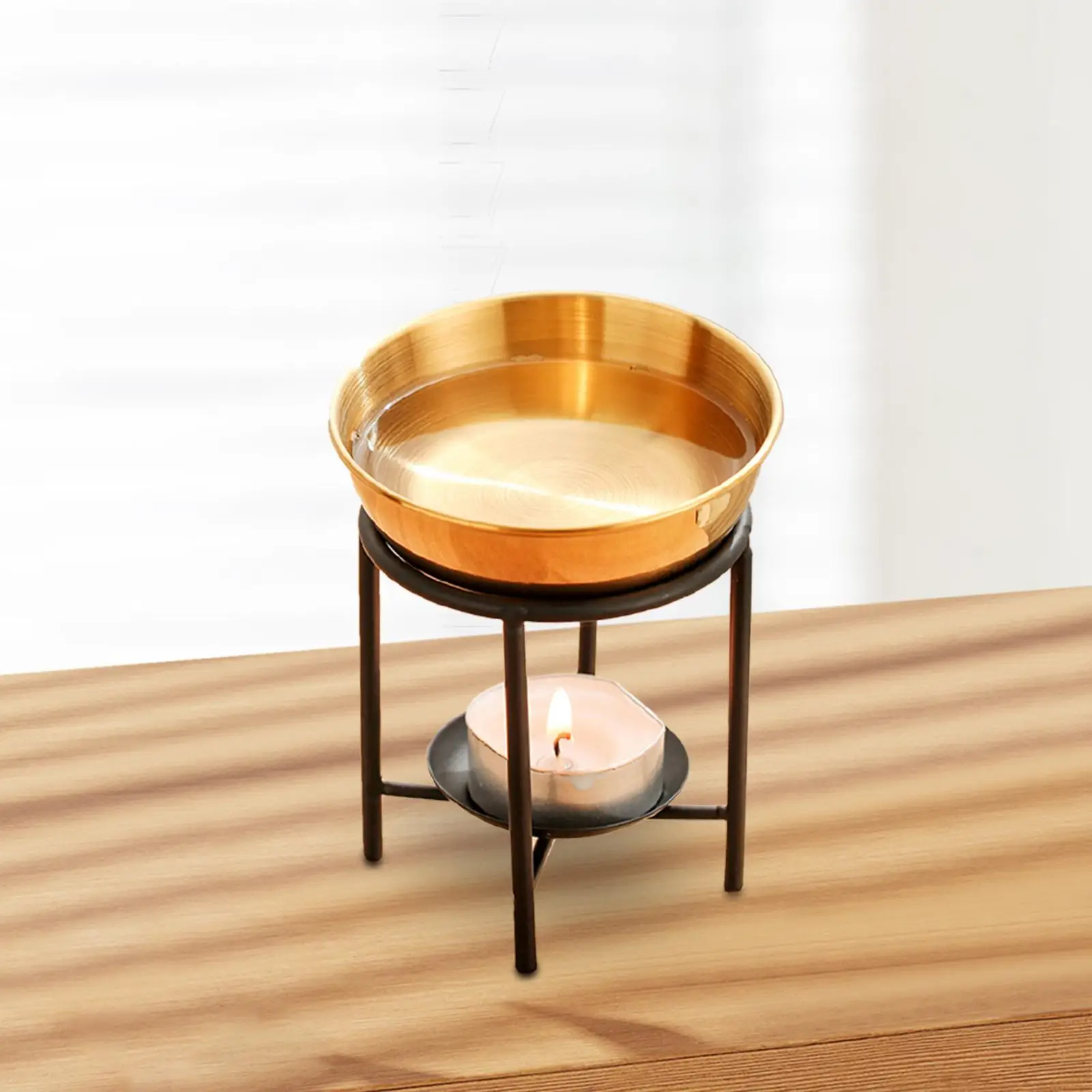 Essential Oil Burner Tealight Candle Holder for Patio Housearming Restaurant