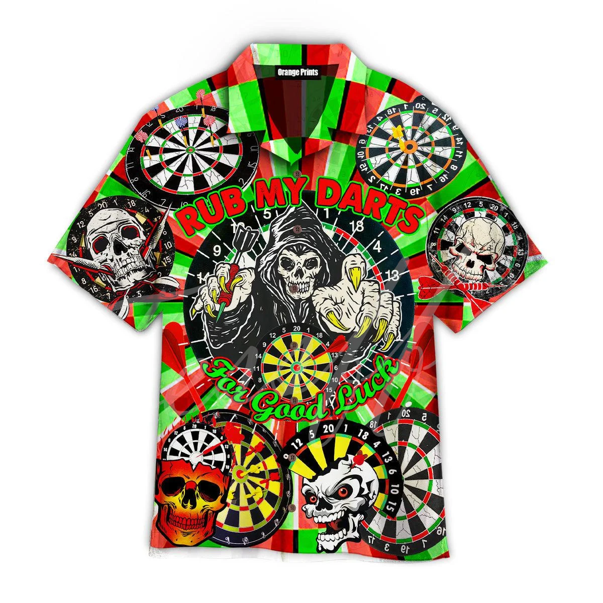 Tessffel NewFashion Sports Darts Beer Club Games Retro Tattoo Harajuku Casual Streetwear 3DPrint Summer Beach Hawaiian Shirts A1