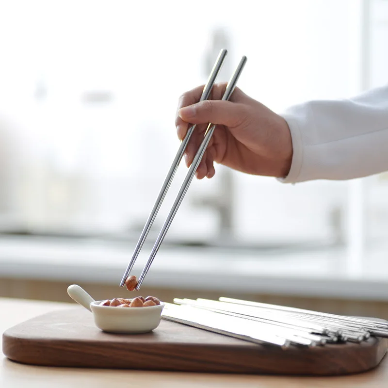 Reusable Stainless Steel Chopsticks 3