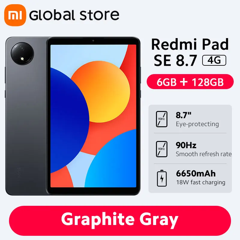 グローバルバージョン Xiaomi Redmi Pad SE 8.7 LCD 6650mAh