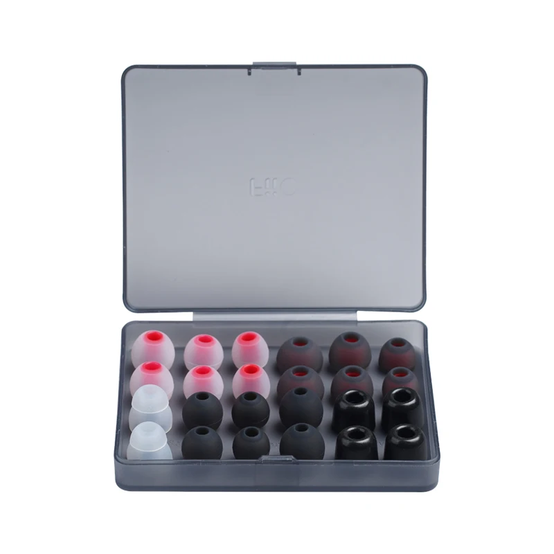 Fiio Hs19 Silicone Eartips Substituição 12 Pares