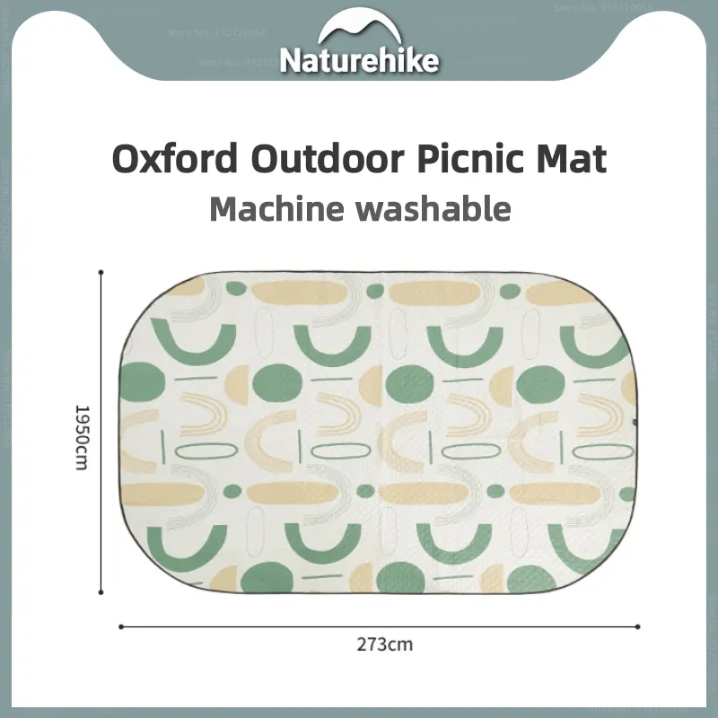 

Naturehike 6-8 Person Ultrasonic Pattern Picnic Mat Outdoor Portable Camping BBQ Tent Double Sided Waterproof Moisture Proof Mat