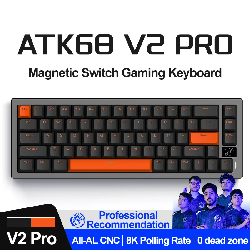 VGN-ATK68 v2 Pro Gateron磁気スイッチ,機械式ゲーミング