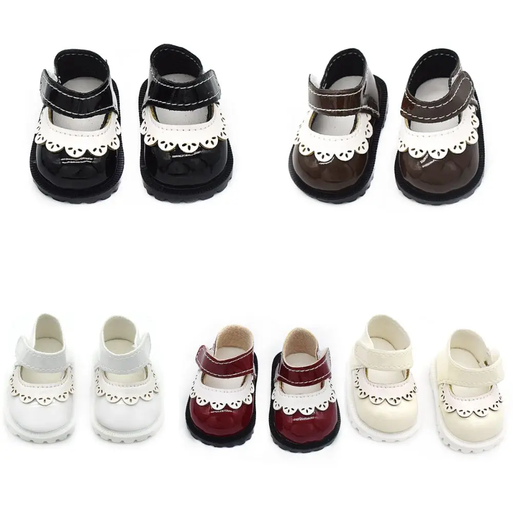 Handmade Leather Doll Shoes for 15-20cm Dolls