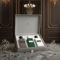 Coffret cadeau de parfum de luxe unisexe, trois pièces, 100x3ml, longue tenue, niche, élégant, frais, oriental, aromatique, aquatique, parfum signature 3