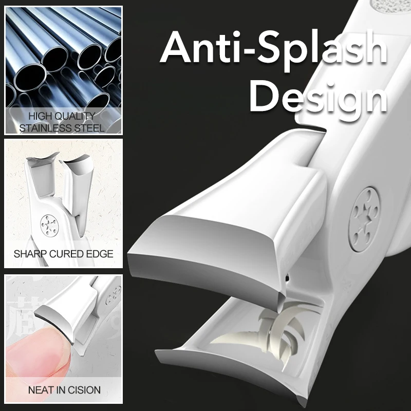Wide Jaw Nail Clippers for Thick Nails