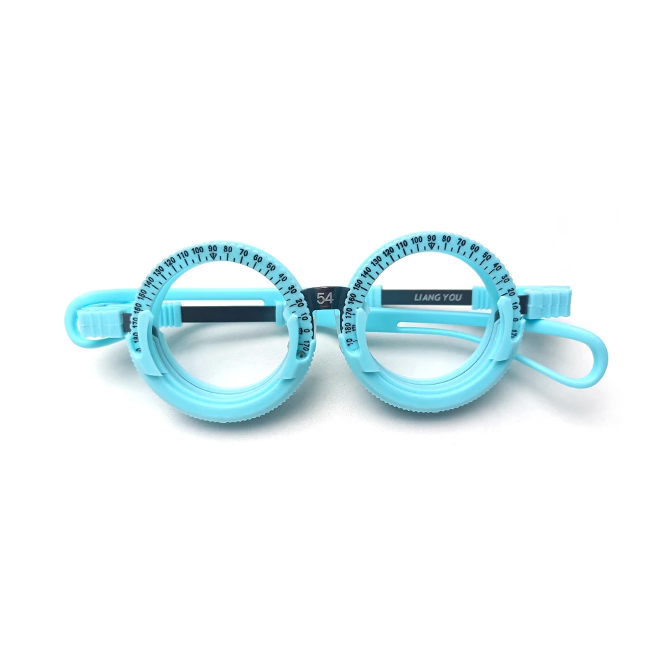 China Instrument Optometry Eye Training Optician Child Universal Trial Lens Frame Ophthalmic Test Tool 50-70mm Free Shipping