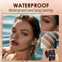 Stylo de coloration temporaire 2 en 1 avec brosse, couvre rapidement les cheveux blancs et gris, bâton de retouche de racines imperméable pour un aspect naturel 5