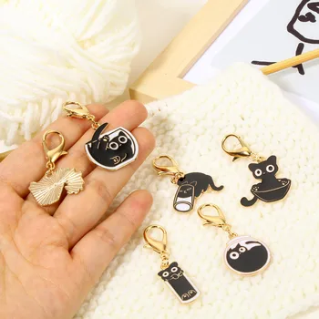 Crotchet & Knitting Stitch Markers 1 Set - 6 PCs 3