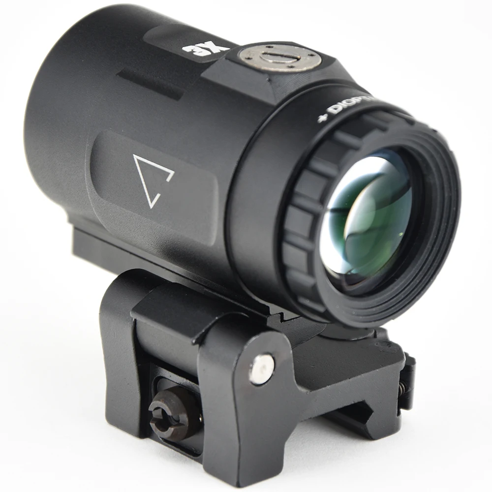 Magnifier Tactical Red Dot Sight Scope Tactical 3x Magnifier