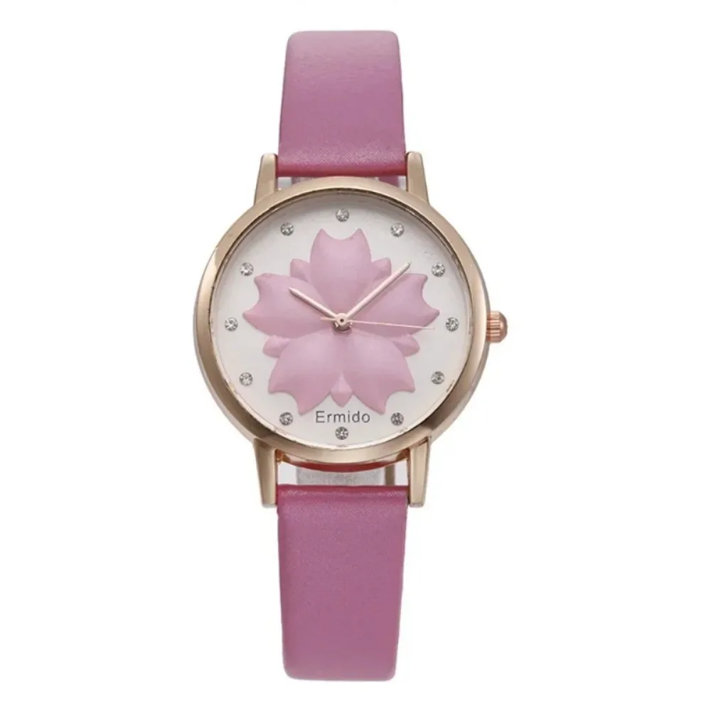 New Maple Leaf Women's Quartz Watch Female Fashion Small and Delicate Watch Student Vintage Simple Wirstwatch San Martin Store