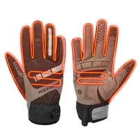 Electric Scooter Winter Heated Gloves USB Post Heating Thermal Gloves For Motorcycle TouchScreen Anti-slip Cycling Riding loves 1