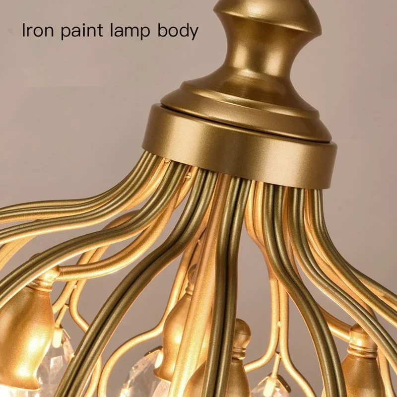 LED pendant light American Country Lantern Pendant Lamps Dining Table Hanging Lights for Kitchen Living Room Bedroom Corridor led Industrial Lamps