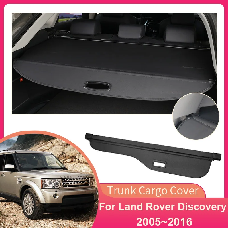 Задний багажник груза Крышка для Land Rover Discovery 3 4 L319 LR3 LR4 2005 ~ 2016 2006 2007 2008 2009 2010 2011 2012 2016 2014 2015 шторка Защитная занавеска разделительная доска аксессуар Задний багажник груза Крышка для Land Rover Discovery 3 4 L319 LR3 LR4 2005 ~ 2016 2006 2007 2008 2009 2010 2011 2012 2016 2014 2015 шторка Защитная занавеска разделительная доска аксессуар