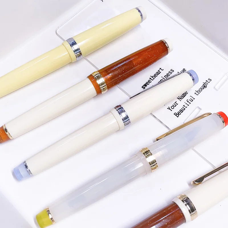 

Jinhao 82 Limited Edition Translucent Color Cocktail Calligraphy Practice Office Students Fountain Pen