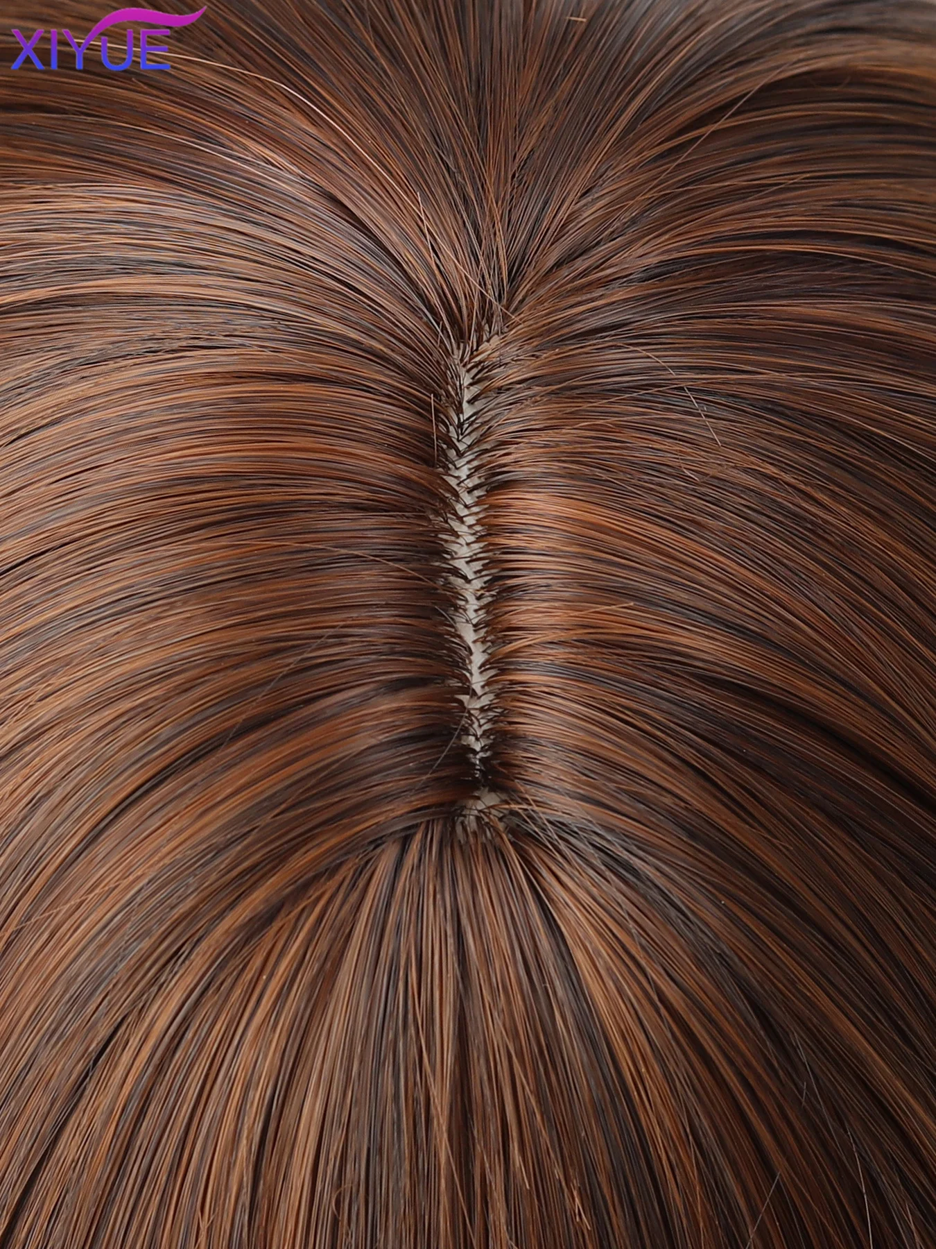 Short Black Brown Synthetic Natural Hair Wigs for Women Bob Straight Wig with Bangs High Temperature Daily Cosplay Party Wigs