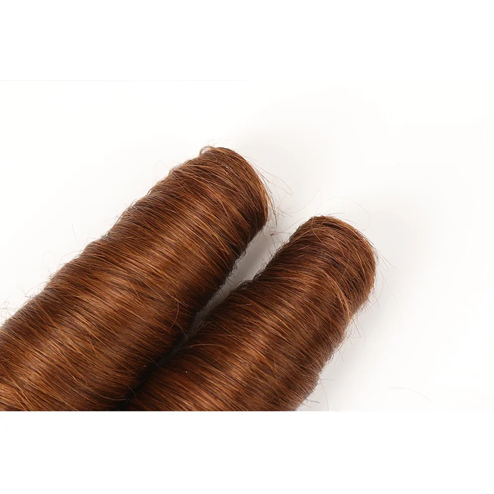 2Pcs/Pack Human Hair Extensions Brazilian Hair Weave Bundles For Women