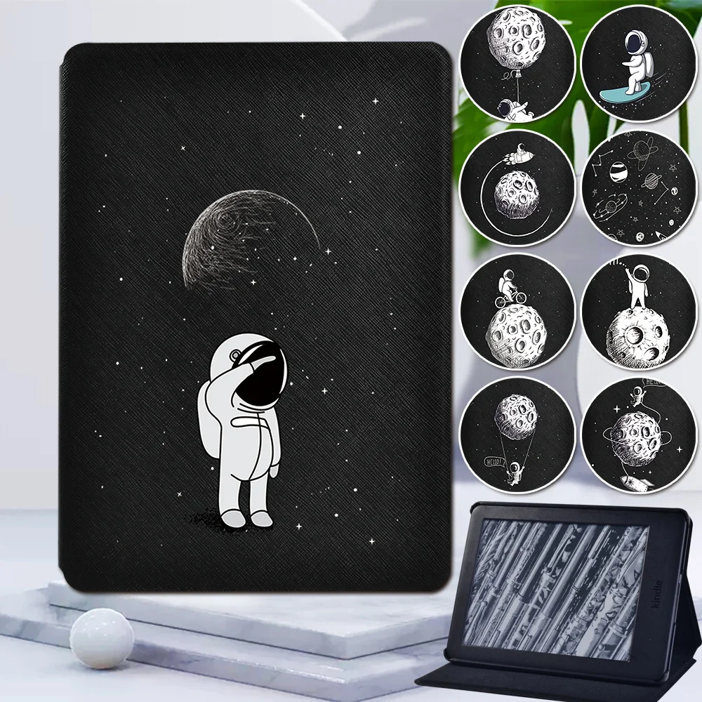 Custodia Per Tablet Per Kindle Paperwhite 1 2 3 4 5/6/10Th Gen Kindle 8Th 10Th Astronaut Series Flip Stand Cover Kindle Paperwhite 5