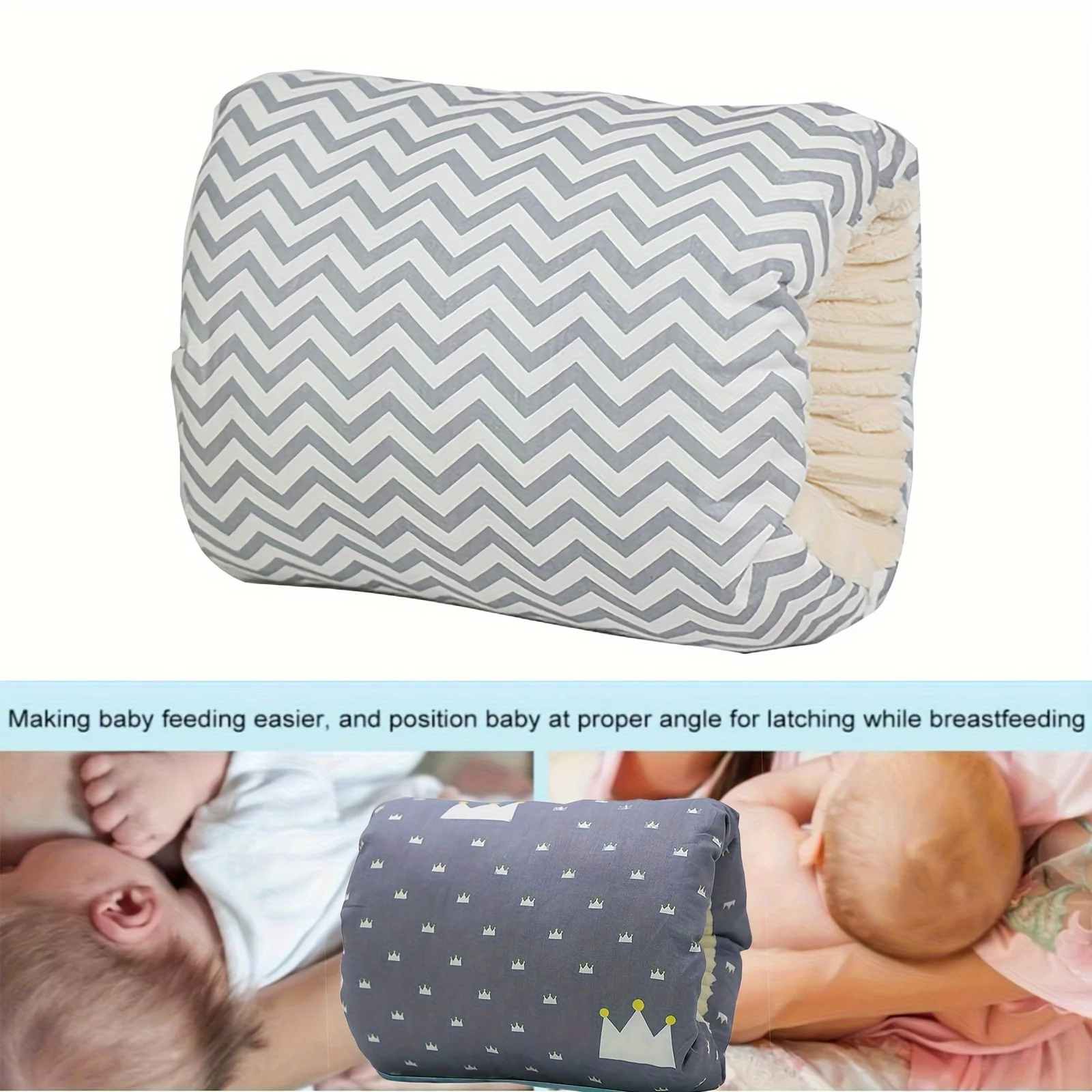Nursing Pillow 1 Baby Nursing Pillow Arm Pillow Comfortable Armrest Care Armrest Breastfeeding and Bottle Feeding Headrest