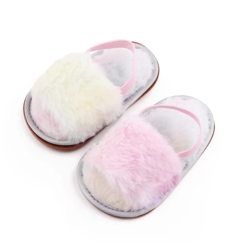 Baby Winter Soft Slipper Plushy Warm and Comfortable for 0-18 Months Toddler Boys and Girls Multiple Color Choices 2024 Fashion Sf4724f23bbc64712b9bea48dc016ed803
