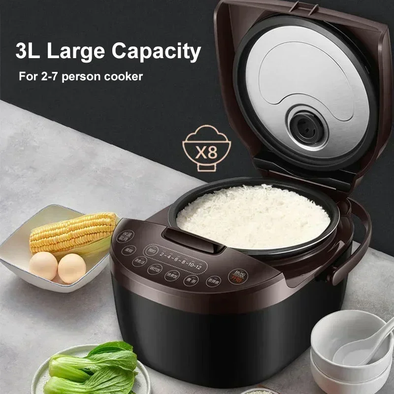 Rice Cooker Portable Multi-function Rice Cooker Non-stick Fully Automatic Kitchen Cooking Appliance 2