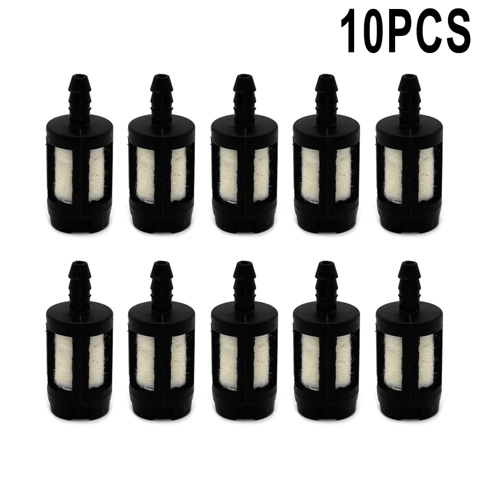 

10 PCS General Fuel Filters For Gasoline Garden Machinery Grass For Chainsaws Blowers Trimmer Chainsaw Carburetor Garden Tools