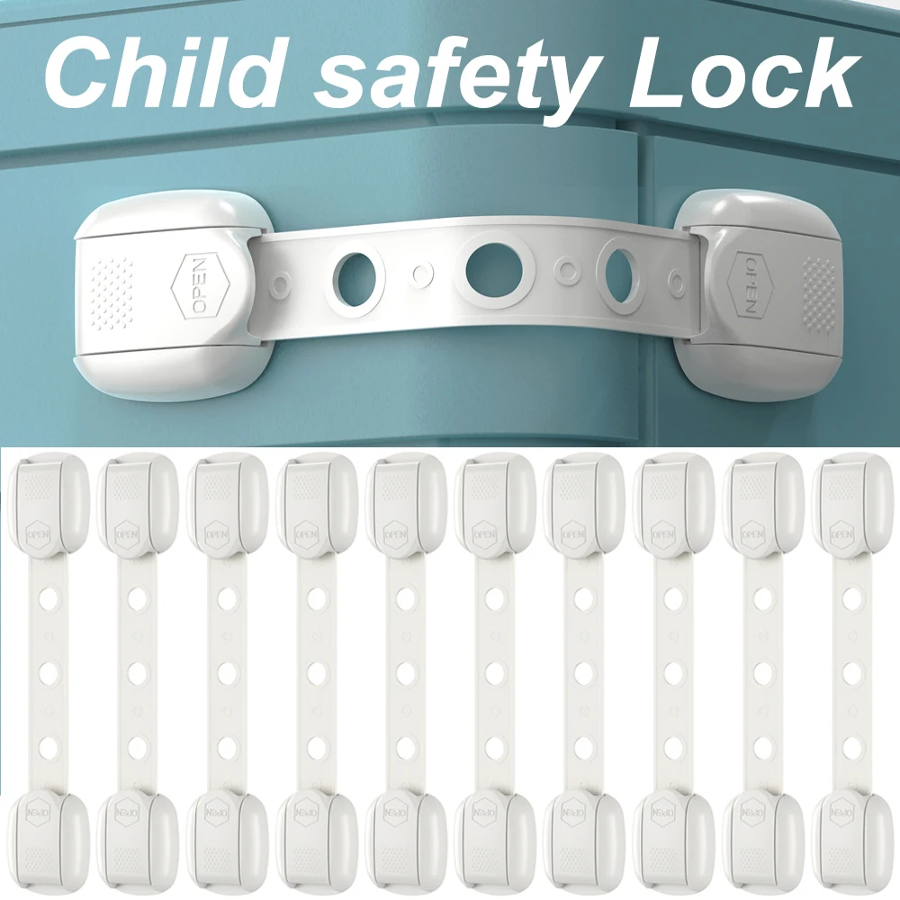 Baby Child Safety Lock Window Refrigerator Opening Security Cable Door Lock For Kids Safety Protector Protection
