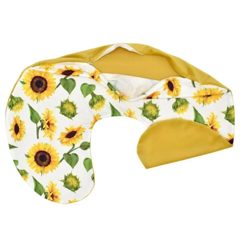 Newborn Baby Nursing Pillows Cover U-shaped Nursing Pillowcase Breastfeeding Pillow Detachable Infant Feeding Cushion Cover 6
