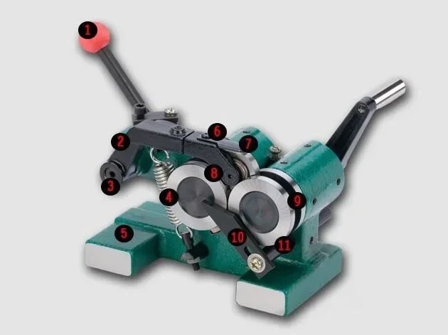 New Precision Manual Punch Grinder Machine 1.5–25mm Former Grinding Tool 0.008mm Accuracy detail image 1