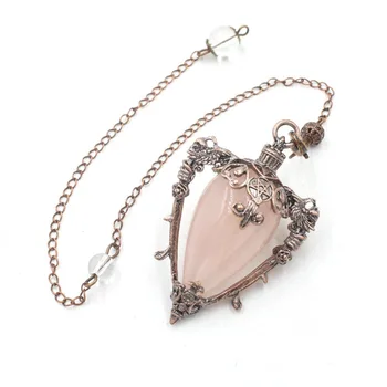 Natural Crystal Pendulum Pendant 2