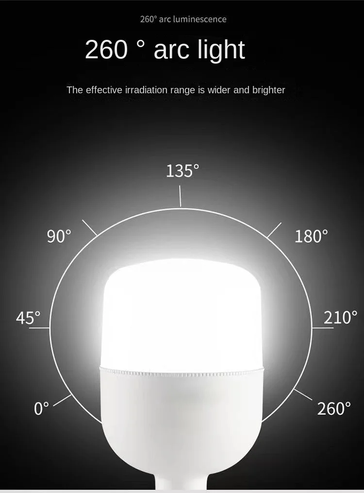 LED Lamp Bulb Energy-Saving E27 5W 10W 15W 20W 30W 40W 50W 60W 80W 220V White 6000K SMD For Living Room led light,led lamp