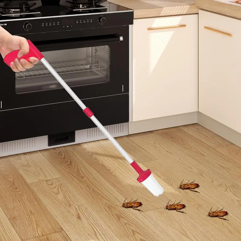 Contactless Spider Grabber Folding Cockroach Grabber Spider Catcher Traps Long Handle Cockroach For Garden Camping