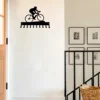 Cycling Medal Hanger Rack 10 Hooks Metal Wall Art for Proudly Displaying and Organizing Your Cycling Achievements 6