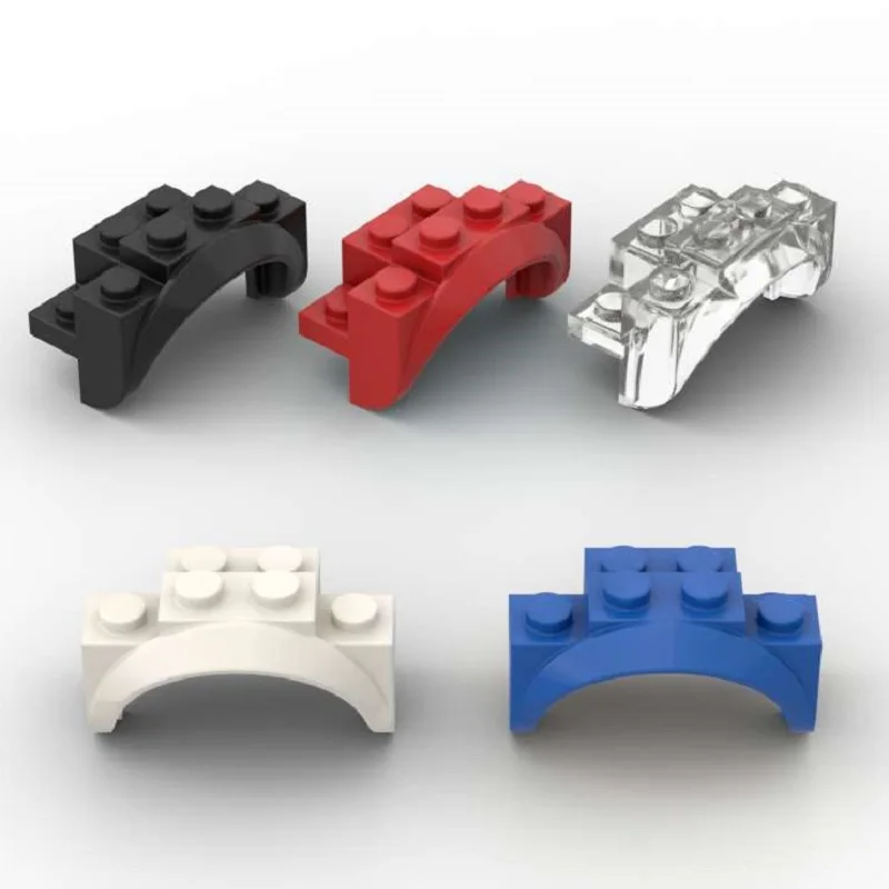 MOC 차량 35789 머드가드 펜더 빌딩 블록 부품, 아치 라운드 브릭, 솔리드 ..