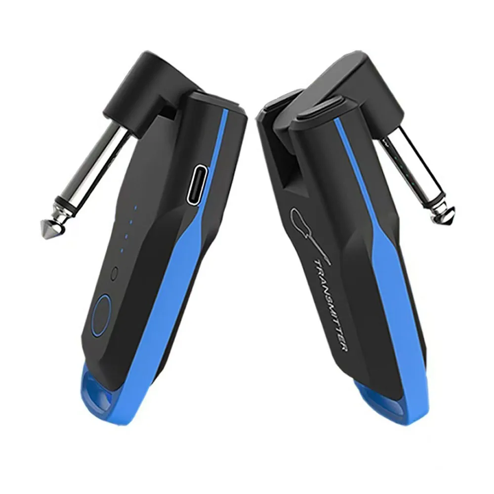 WS-70 UHF Low Latency Electric Guitar Wireless Transmitter Receiver Rechargeable Multi Channels For Electric musical instruments