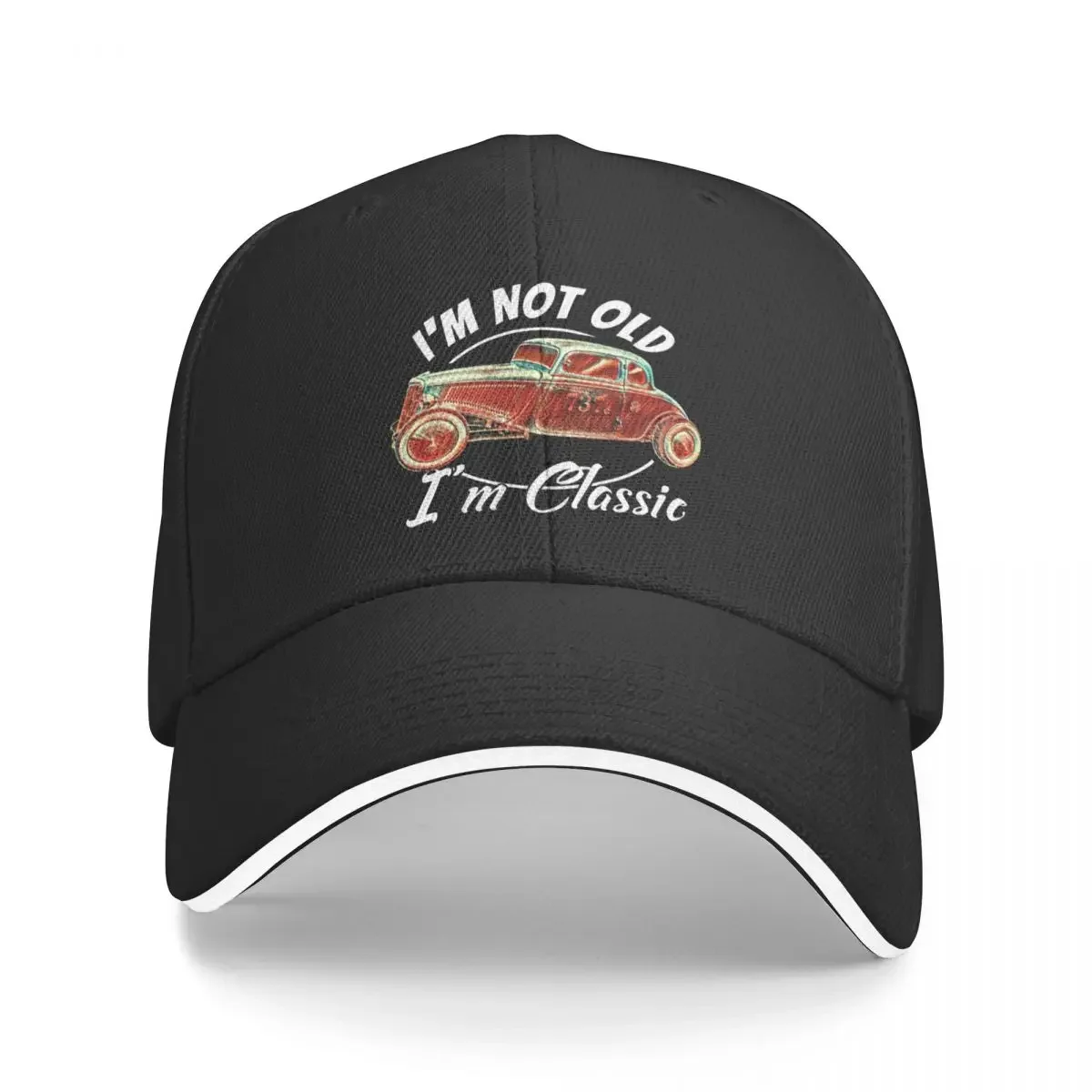 

I'm Not Old I'm Classic Vintage Thirties Hot Rod Racer Baseball Cap Trucker Hat Golf summer hat Caps For Women Men's