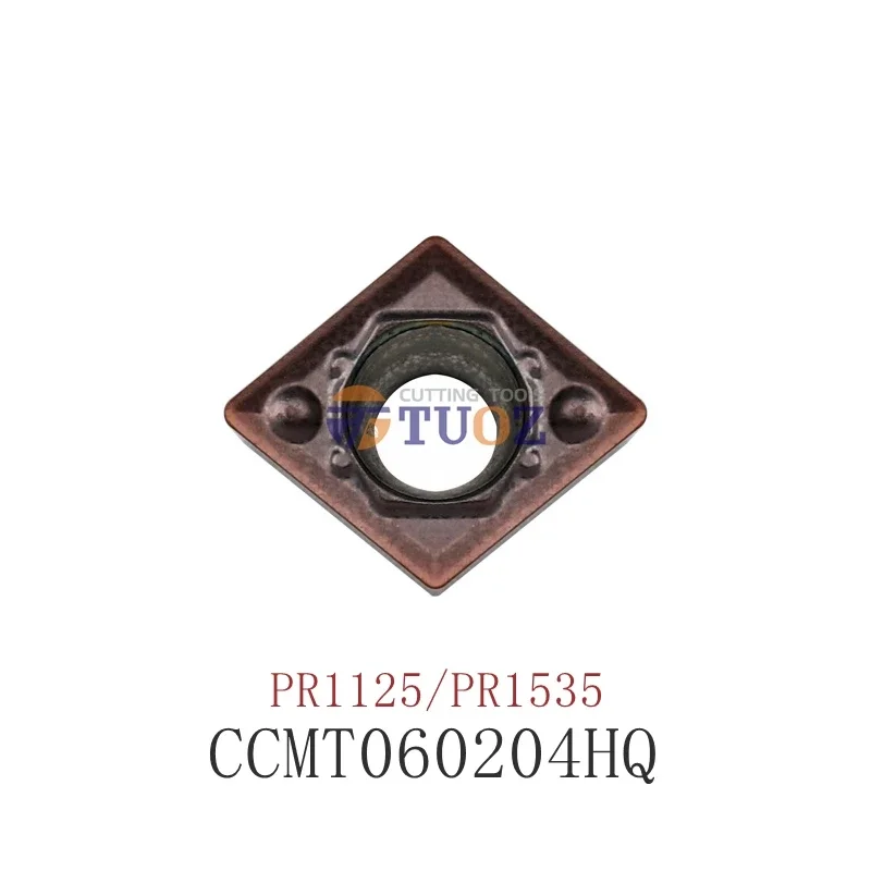 100% Оригинальный CCMT060204HQ PR1125 PR1535 CCMT 060204 HQ PR 1125 1535 0602 карбидная вставка внутреннее отверстие токарные инструменты CNC