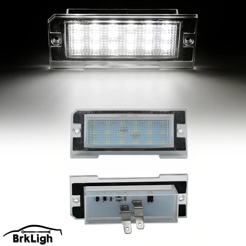 

LED Rear Number Plate Light Upgrade SMD Licence Lamp Unit for Freelander 1 TD4 1997-2006 OEM# XFC100540