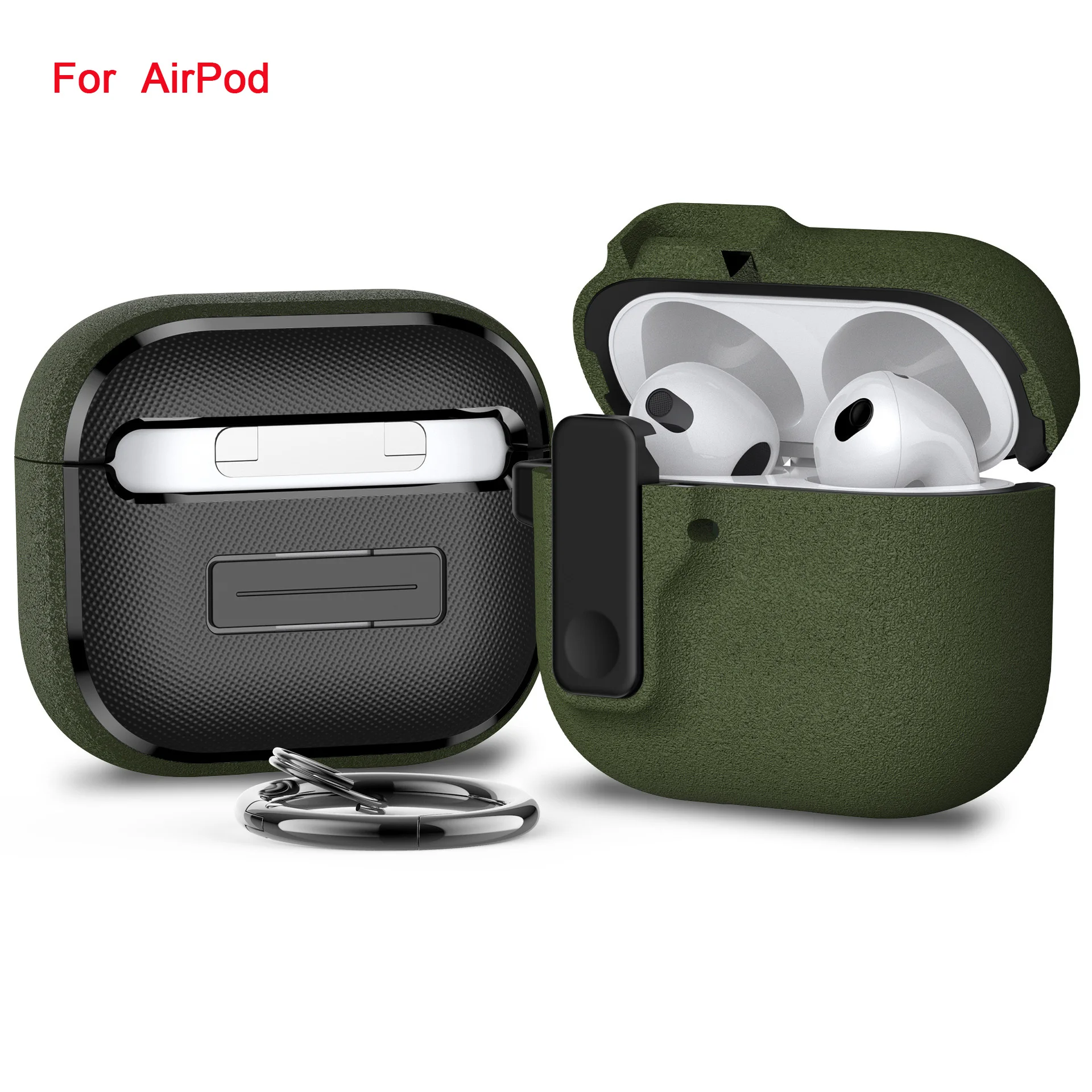 Deluxe Shockproof Earphone Sleeve with Hook Attachment