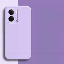 Premium Soft Silicone Phone Case - Sleek Design Protective Back Cover for Realme P3 (Grass Purple)